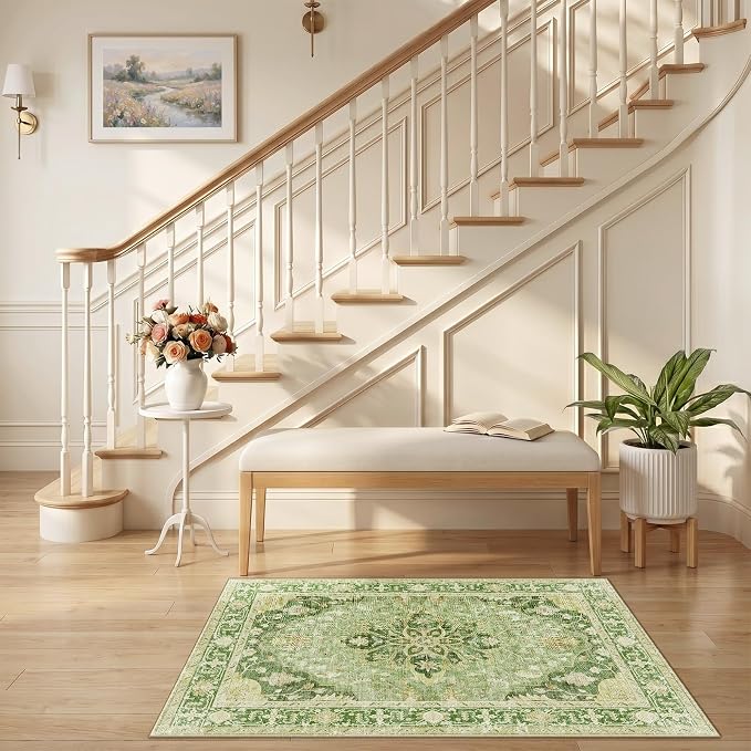 RELEANY Area Rugs 2'6"x4' Kitchen Rugs Entry Rug Small Rugs - Image 2