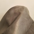 NAT Leathers| Gray Soft Faux Vegan PU Leather by The Yard Synthetic Pleather by NATLeathers
