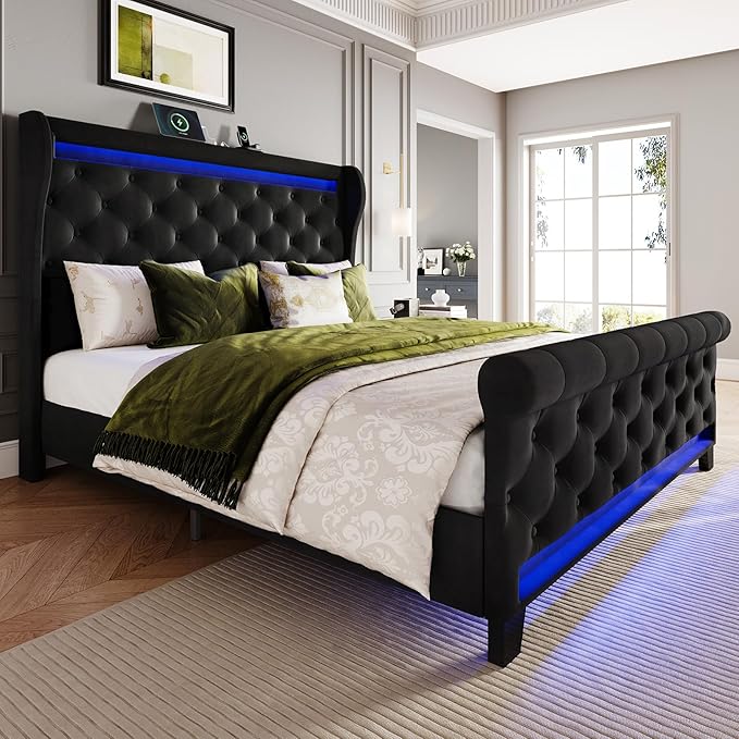 Belffin Queen Size Bed Frame by Belffin