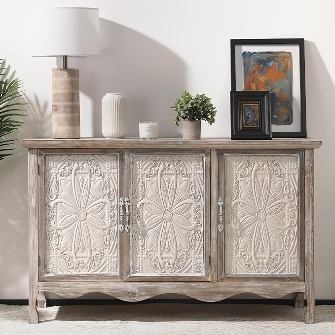 RoyalCraft Farmhouse Sideboard Buffet Cabinet - Image 6