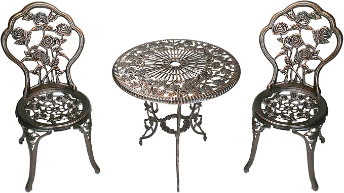 Oakland Living 3-Piece Rose Bistro Set by Oakland+Living