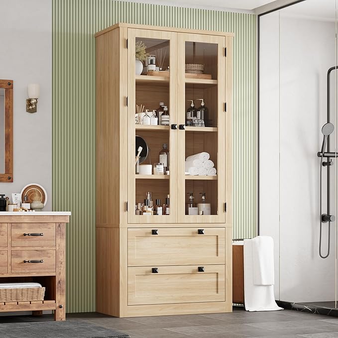 71" Tall Kitchen Pantry Cabinet - Image 9