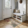RELEANY Washable Area Rugs 2'x4' Non-Slip Modern Abstract Soft by RELEANY