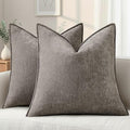 decorUhome Summer Couch Euro Sham Throw Pillow Covers 22x22 Set of 2, by decorUhome