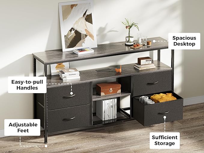 Huuger 47 Inch TV Stand Dresser - Image 6