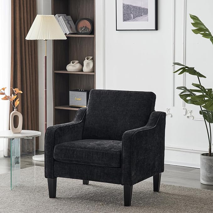 VINGLI Mid Century Modern Accent Chairs - Image 2