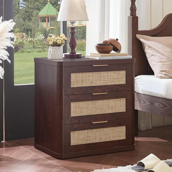 LEYAOYAO Rattan Night Stand - Image 4