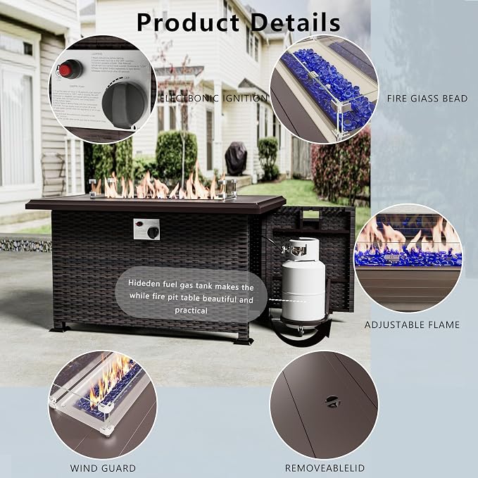 11 Pieces Patio Furniture Set - Image 3