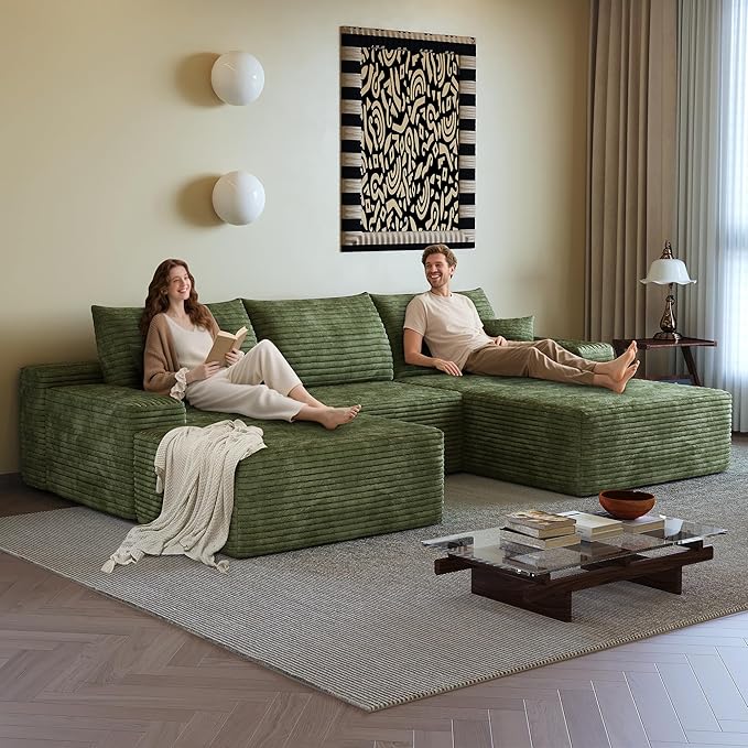 AUGOP 108" Sectional Couches for Living Room Modern Modular Sofa - Image 6