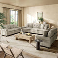 HERA'S HOUSE 3 Pieces Modular Sectional Sofa Sets, Oversized Couch Set by HERASHOUSE