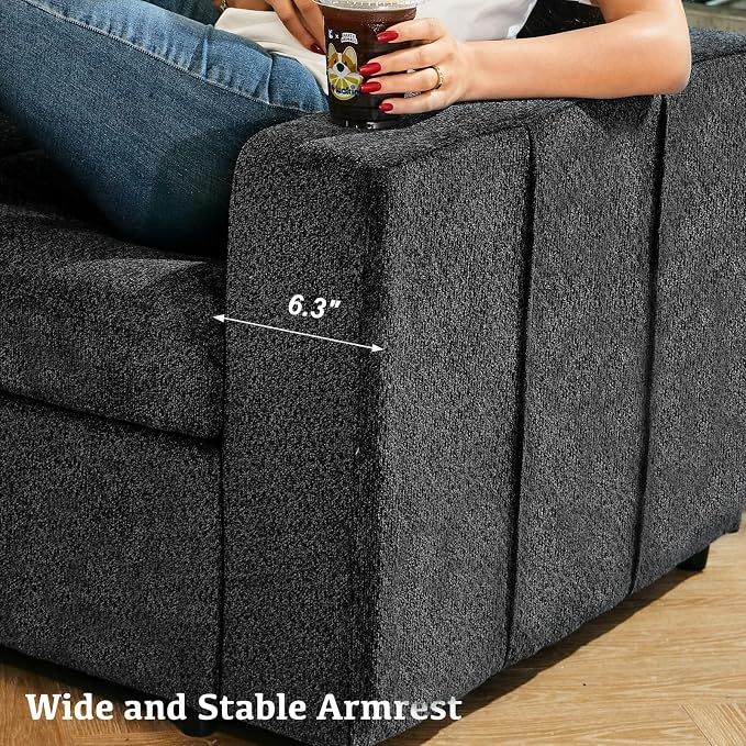 Belffin Modular Sectional Sleeper Sofa Bed - Image 5