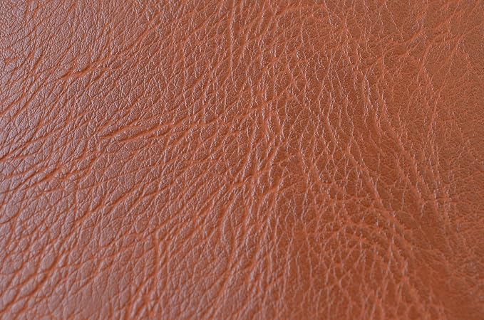 Wento Thick 2 Yard Faux Leather Fabric Soft Skin Grain PU Leather Fabric - Image 5