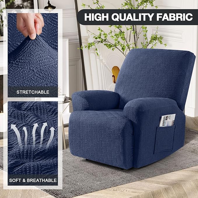 Timeles Recliner Covers Extra Wide Recliner Chair Cover Reclining Sofa - Image 2