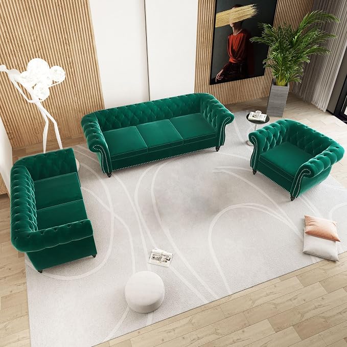 AVZEAR Living Room Accent Chair, Upholstered Sofa Chair Single Sofa Chair - Image 8