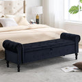 Storage Bed Bench for Bedroom, King Size Bench by HOMYKA