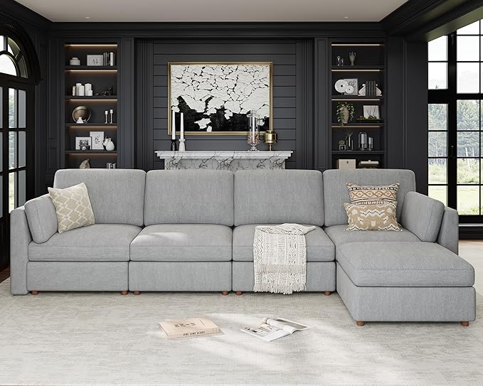 150'' Oversized Modular Sectional Sofa by Kalafini