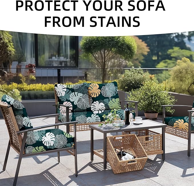 Outdoor Cushion Covers Set, Replacement - Image 4