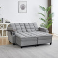 70.9" Chaise Lounge Chair Indoor, Oversized Boucle Upholstered Sofa Bed by hansones