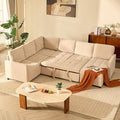 GOSUHI 107" Sleeper Sofa, Set of Modular Pieces by GOSUHI