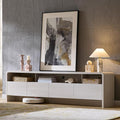 AMERLIFE 70" Modern TV Stand for TVs Up to 80", Wood TV Console by AMERLIFE