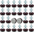 HUAYY 24 Pack Adjustable Furniture Leveling Feet, 1/4-20 Threaded Stem by HUAYY