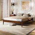 Bme Dinkee 15-Inch Solid Wood Queen Platform Bed Frame by Bme