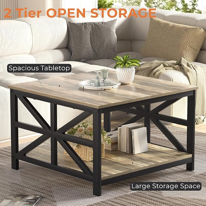 GreenForest Modern Living Room Coffee Table - Image 5