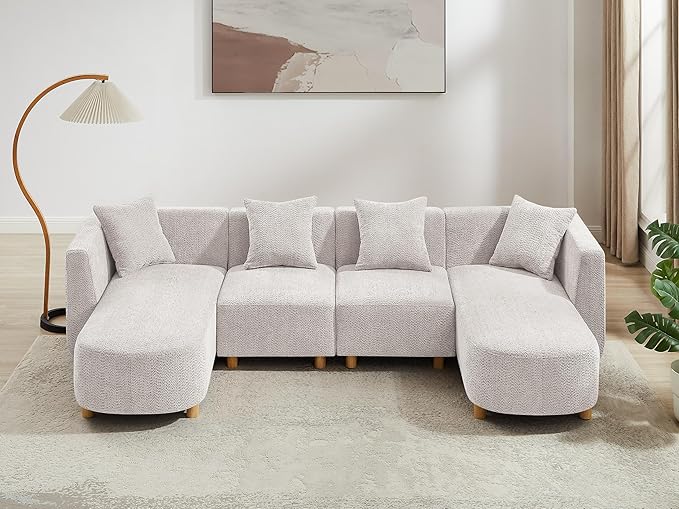 VANOMi 113" Sectional Sofa - Image 4