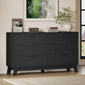 BORNOON 53" Long Dresser for Bedroom, 6-Drawer Dresser by BORNOON