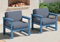 SERWALL 2 Pieces Single Cushioned Lounge Chair by SERWALL
