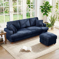 Kidirect 87in L Shaped Couch, Modular Sofa No Tool Assembly, Comfy Sectional by Kidirect