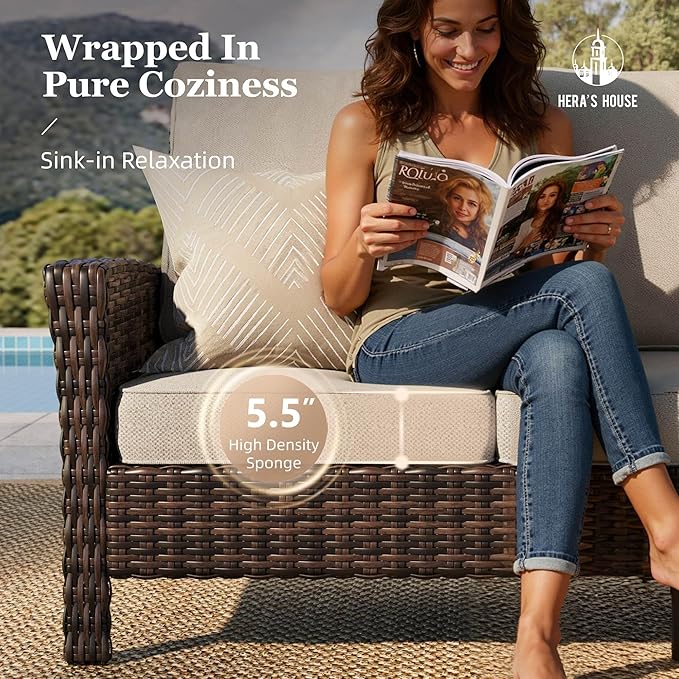 HERA'S HOUSE Patio Furniture Set - Image 2