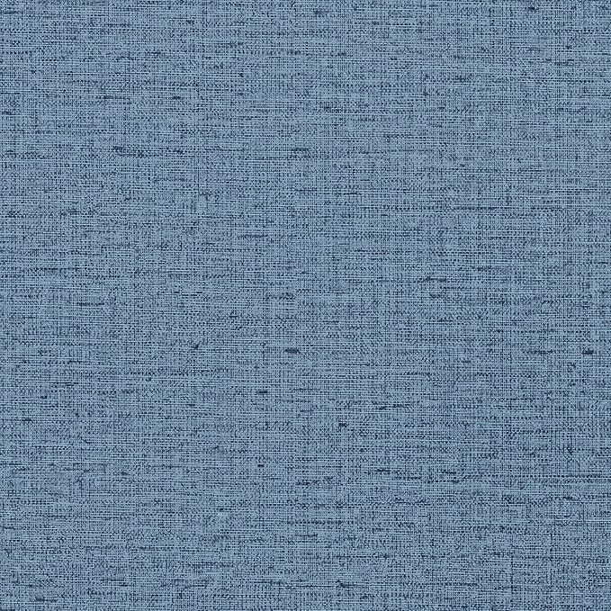 Blue Peel and Stick Wallpaper Linen Contact Paper - Image 7