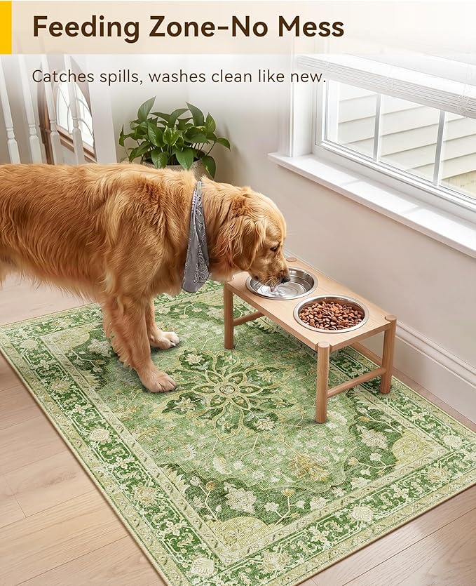RELEANY Area Rugs 2'x3' Kitchen Rugs Entry Rug Small Rugs - Image 4