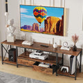 GYIIYUO TV Stand with Fabric Drawers by GYIIYUO