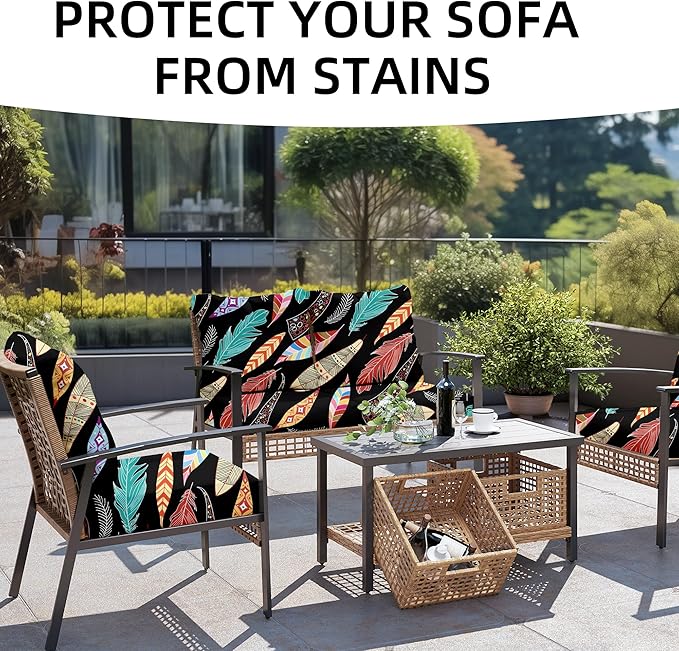 Outdoor Cushion Covers Set, Replacement - Image 4
