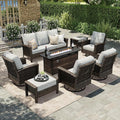 HERA'S HOUSE 8-Piece Outdoor Furniture Set by HERASHOUSE