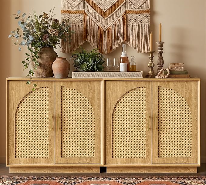 FORTUNETEC Sideboard Buffet Cabinet by FORTUNETEC