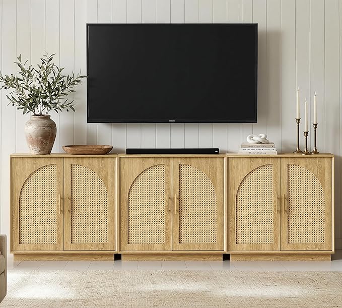 FORTUNETEC Sideboard Buffet Cabinet by FORTUNETEC