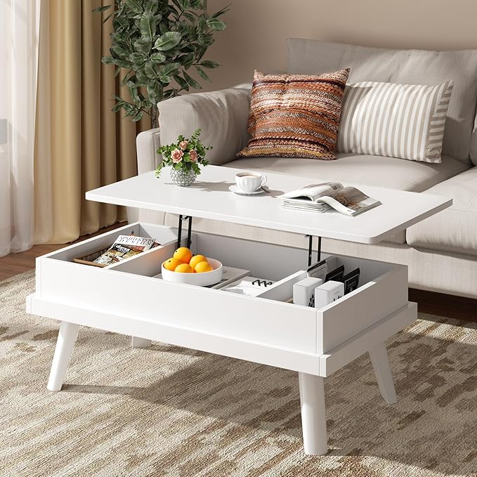 Shintenchi Coffee Table, Lift Top Coffee Table - Image 2