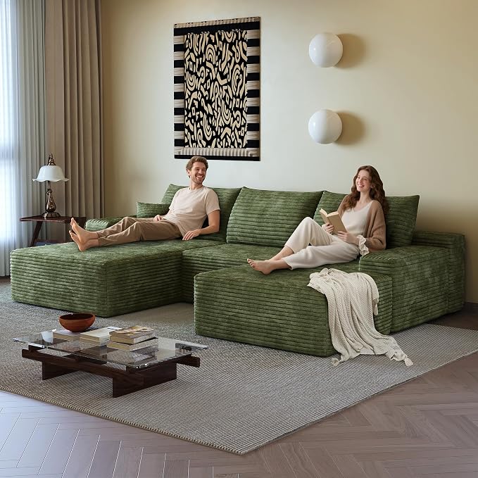 AUGOP 108" Sectional Couches for Living Room Modern Modular Sofa - Image 6