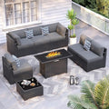 8 Piece Patio Furniture Set by VonzoyHome