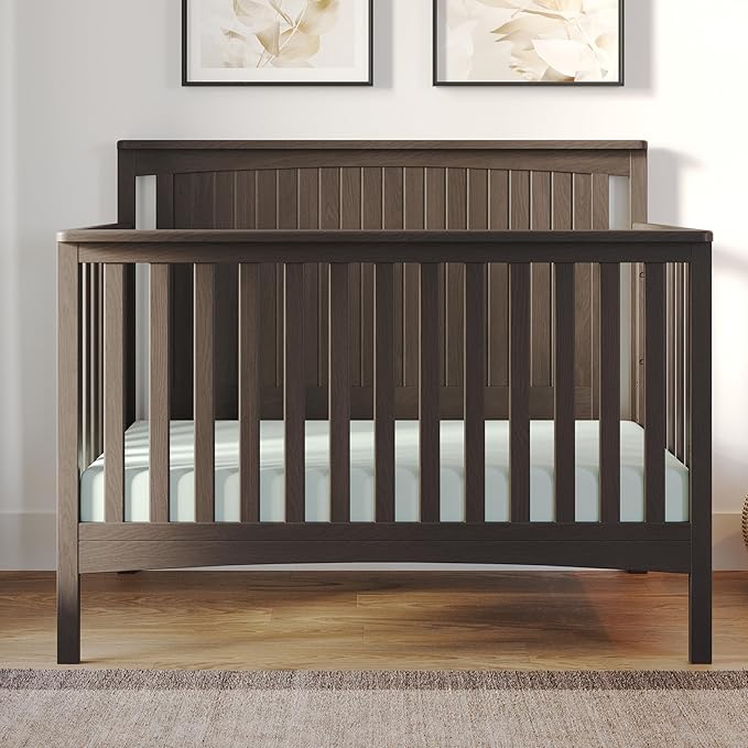 Child Craft Scout 4-in-1 Convertible Baby Crib Nursery Furniture Set - Image 2