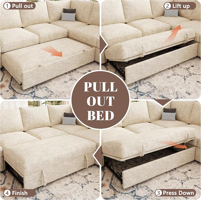 85 Inch Modular Sectional Sofa - Image 7
