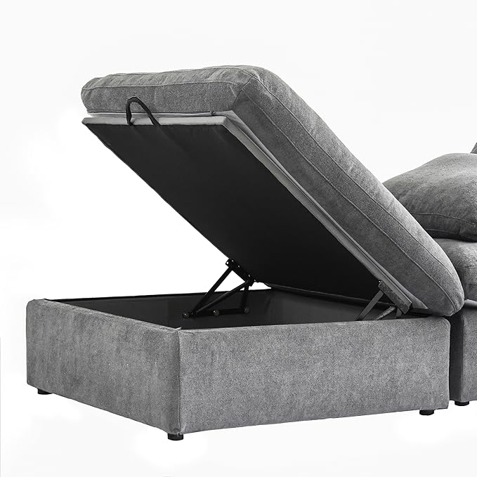 Cloud Modular Sectional Sofa Couch, Oversized Couch 6 Seater - Image 7